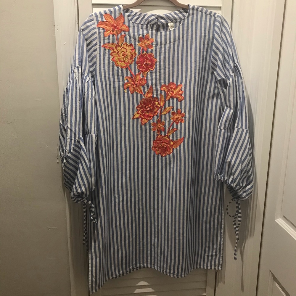 Ethnic by Urban Outfitters Embroidered Dress